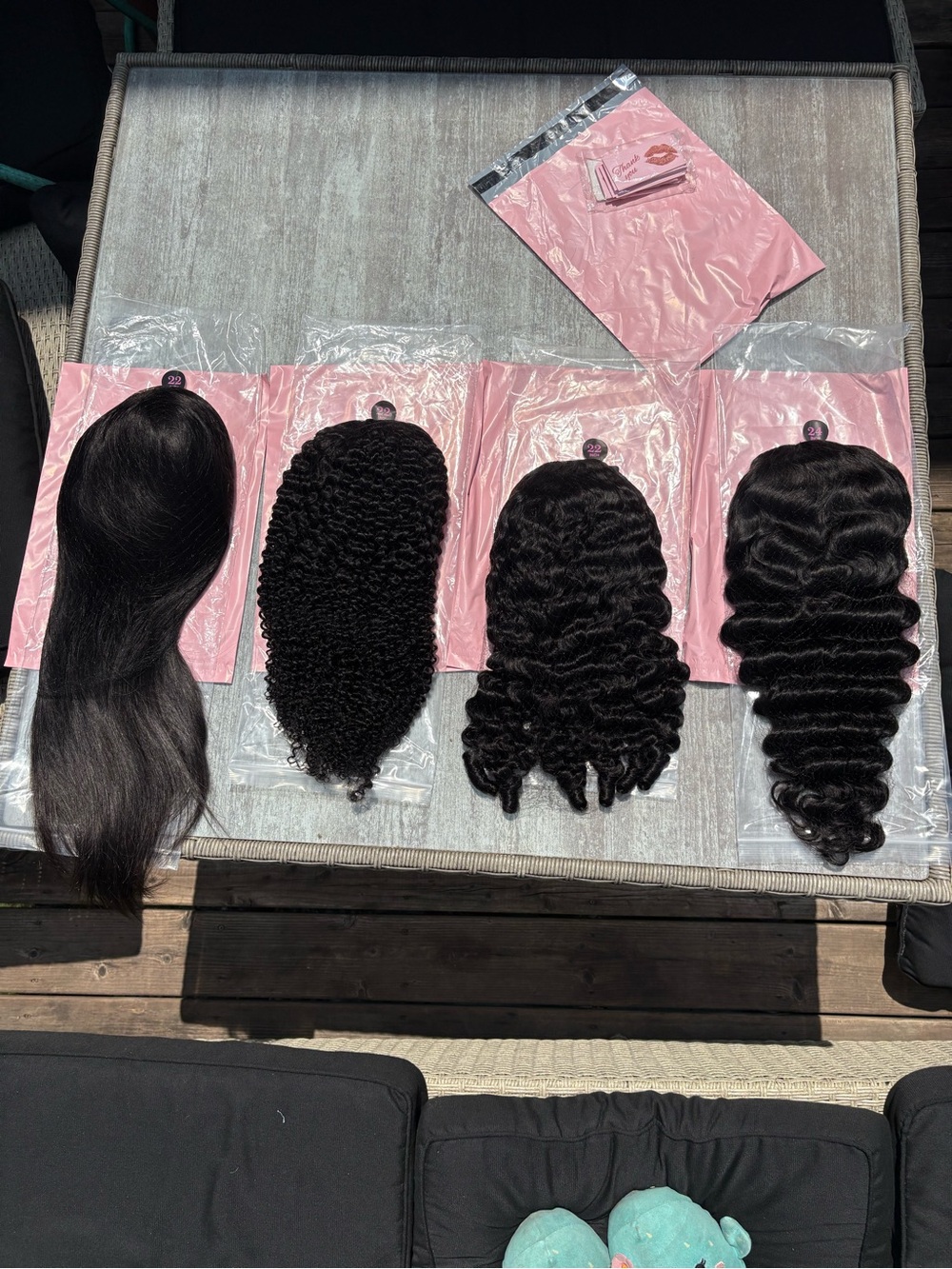 Premium Black Women’s halfwigs- Natural Texture Variety